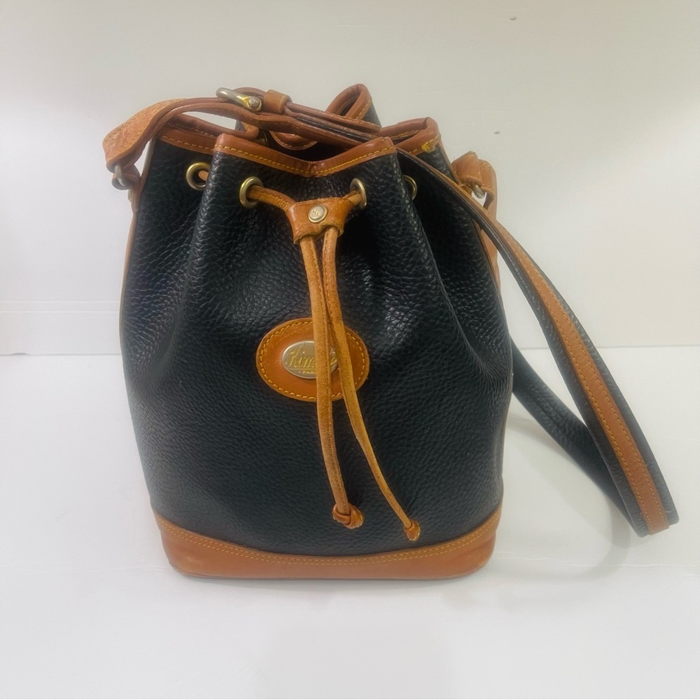 Vintage Dooney Style Kimode Bucket Bag